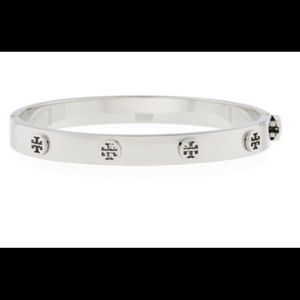Silver Tory Burch bracelet